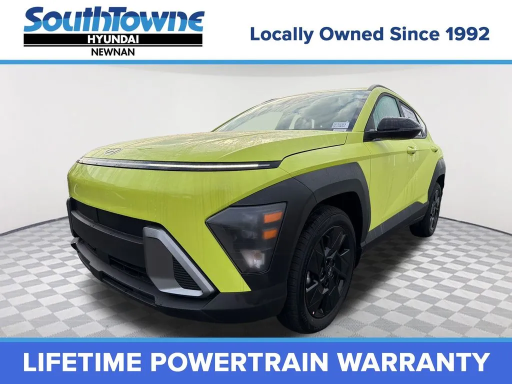 Yellow 2026 Hyundai Kona SEL Sport for sale in Newnan, GA