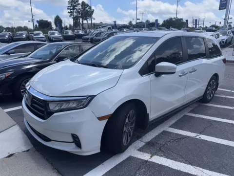 White 2021 Honda Odyssey EX-L for sale in Newnan, GA