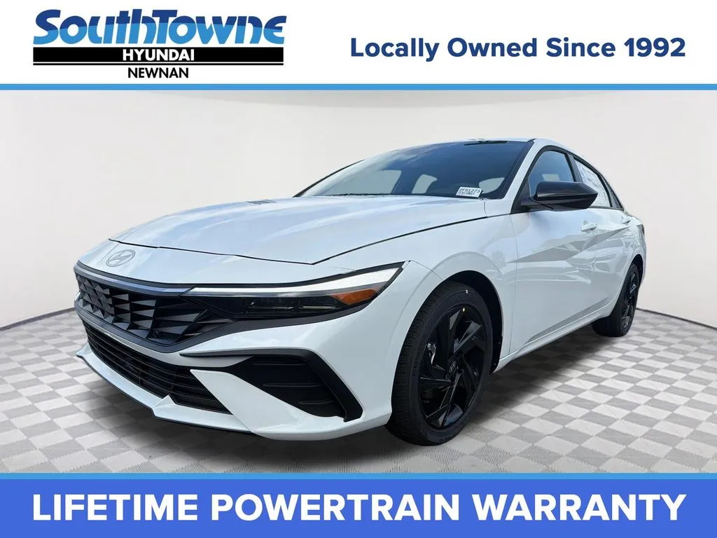 White 2026 Hyundai Elantra SEL Sport for sale in Newnan, GA