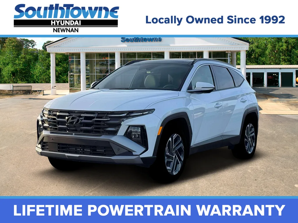 White 2026 Hyundai Tucson Hybrid Limited for sale in Newnan, GA