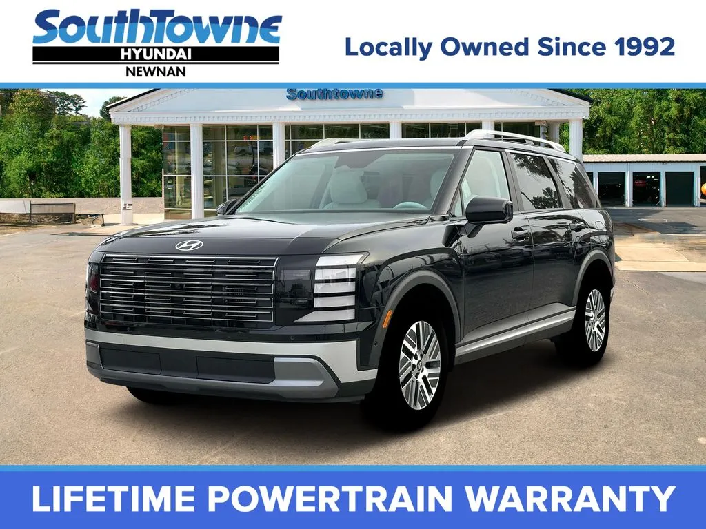 Black 2026 Hyundai Palisade Hybrid Blue SEL Premium for sale in Newnan, GA