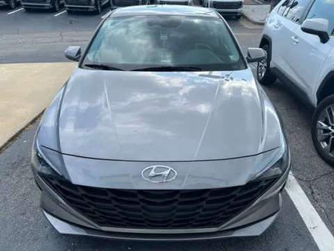 Silver 2023 Hyundai Elantra Hybrid Blue for sale in Newnan, GA
