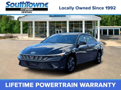 Black 2026 Hyundai Elantra Hybrid Blue for sale in Newnan, GA