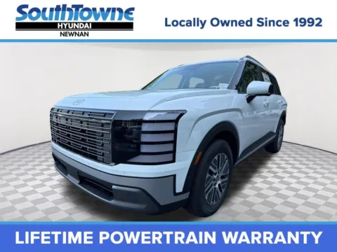 White 2026 Hyundai Palisade Hybrid Blue SEL Premium for sale in Newnan, GA