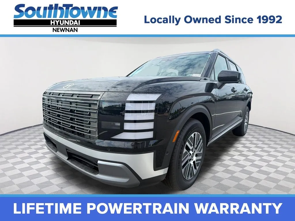 Black 2026 Hyundai Palisade Hybrid Blue SEL Premium for sale in Newnan, GA