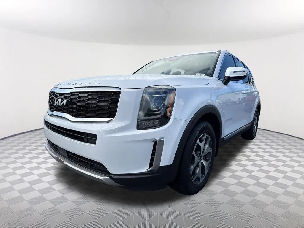 White 2022 Kia Telluride EX for sale in Newnan, GA
