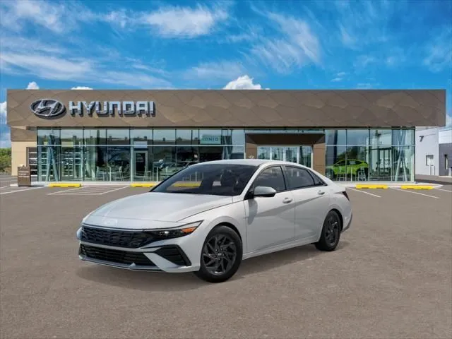 White 2026 Hyundai Elantra Hybrid Blue for sale in Newnan, GA