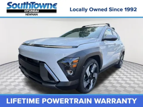 White 2026 Hyundai Kona Limited for sale in Newnan, GA