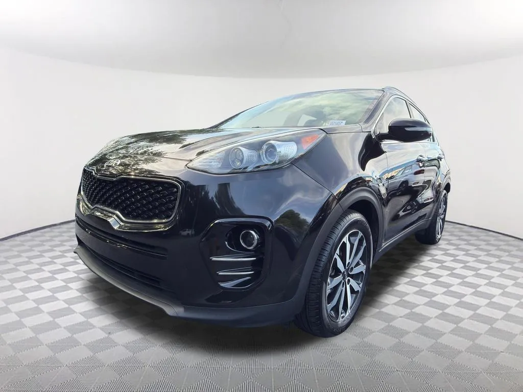 Black 2018 Kia Sportage EX for sale in Newnan, GA