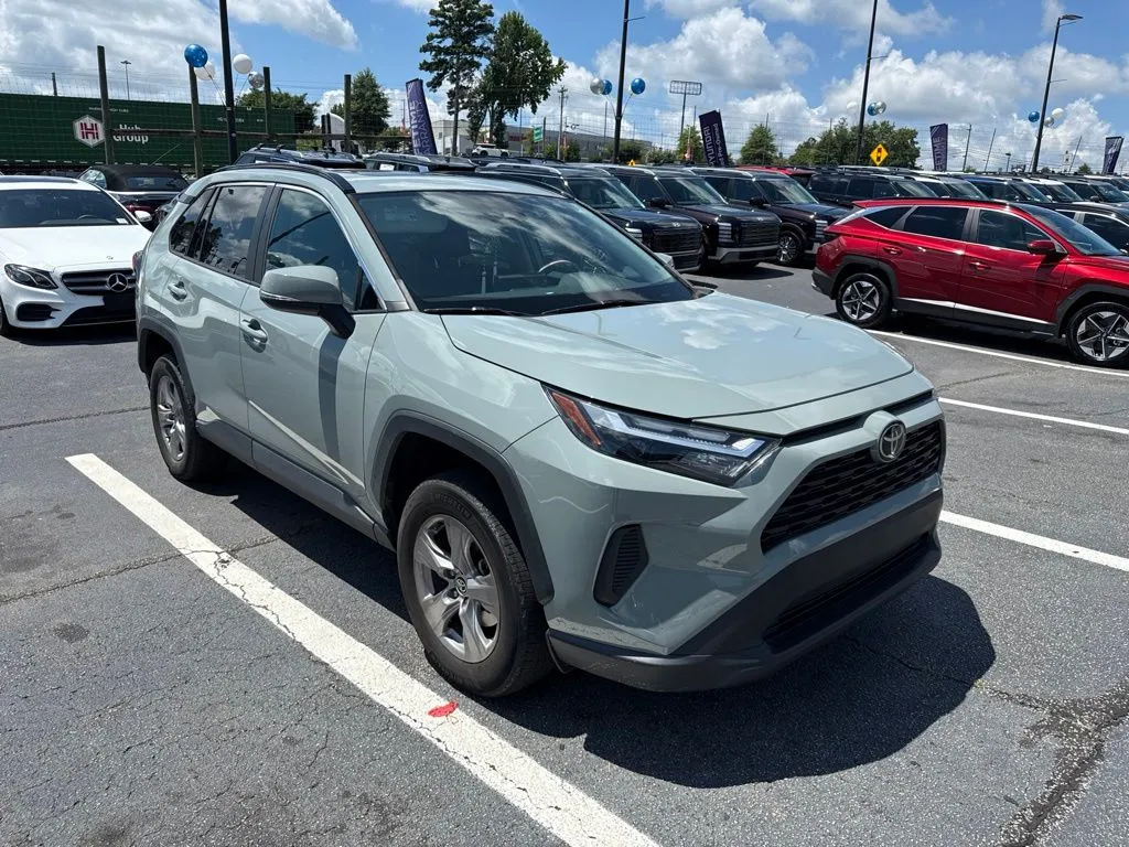 Gray 2022 Toyota RAV4 XLE for sale in Newnan, GA