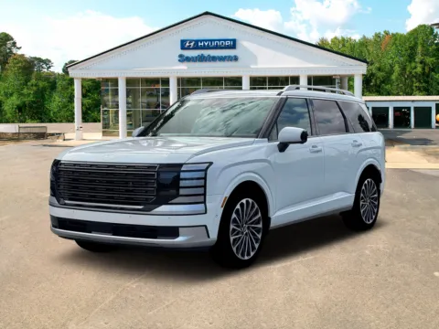 White 2026 Hyundai Palisade Hybrid Calligraphy for sale in Newnan, GA