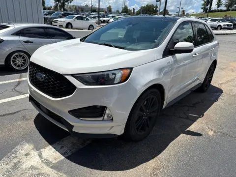 White 2021 Ford Edge ST Line for sale in Newnan, GA