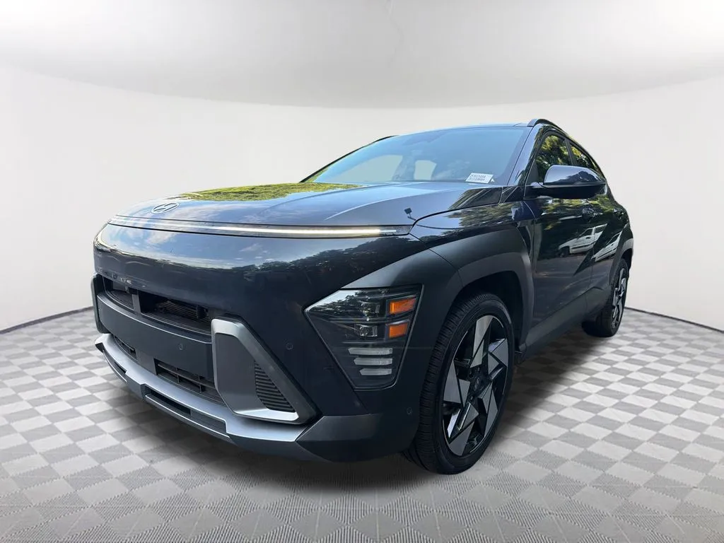 Blue 2024 Hyundai Kona Limited for sale in Newnan, GA