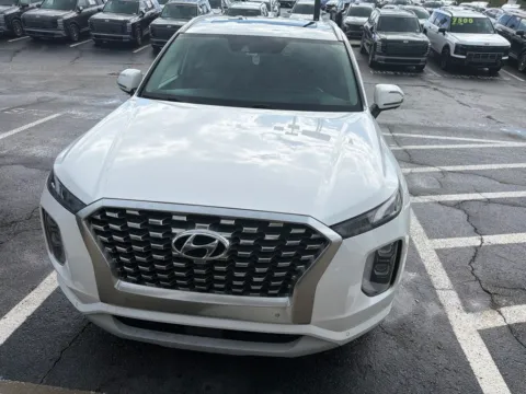 White 2021 Hyundai Palisade Limited for sale in Newnan, GA