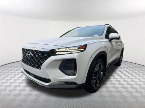 White 2020 Hyundai Santa Fe Limited for sale in Newnan, GA