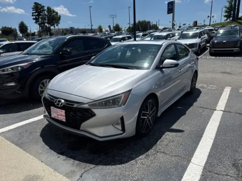 Silver 2019 Hyundai Elantra Sport for sale in Newnan, GA
