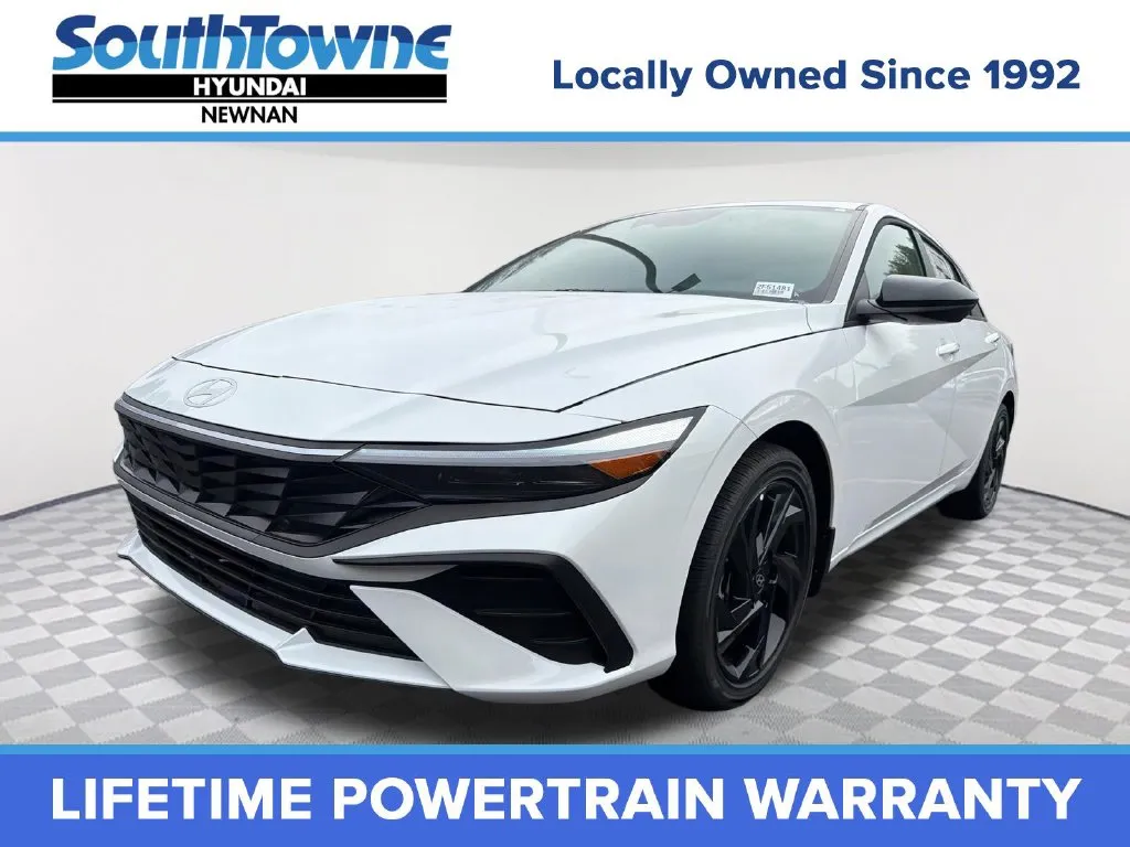 White 2026 Hyundai Elantra SEL Sport for sale in Newnan, GA
