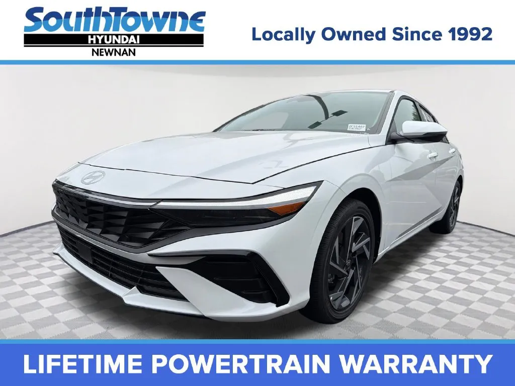 White 2026 Hyundai Elantra Limited for sale in Newnan, GA