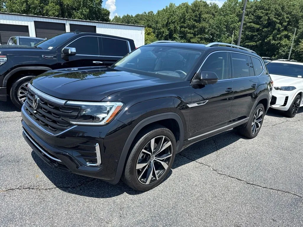 Black 2024 Volkswagen Atlas 2.0T SEL Premium R-Line for sale in Newnan, GA