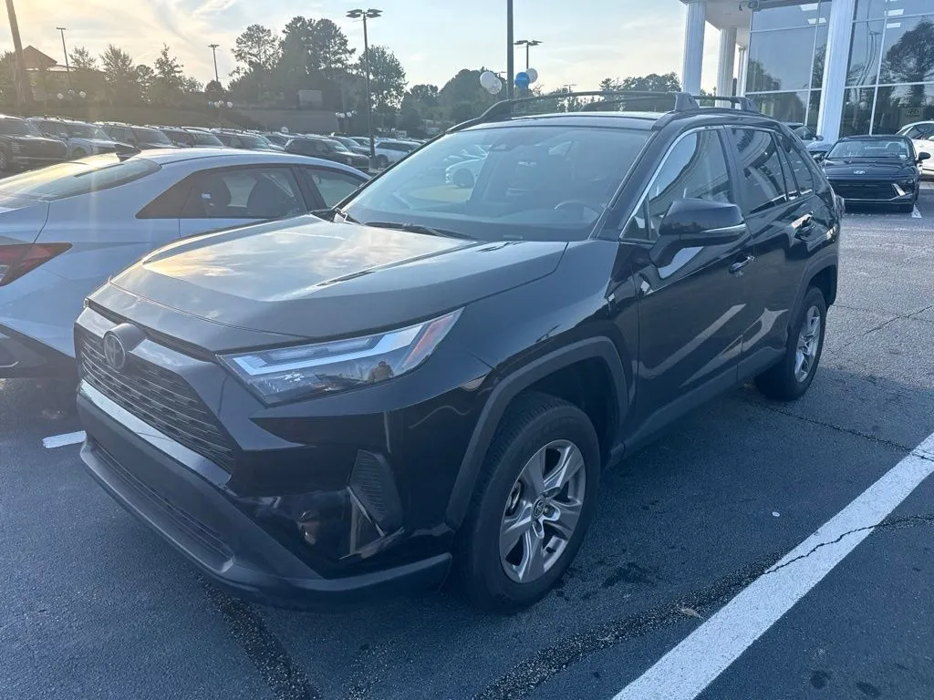 Black 2023 Toyota RAV4 XLE for sale in Newnan, GA