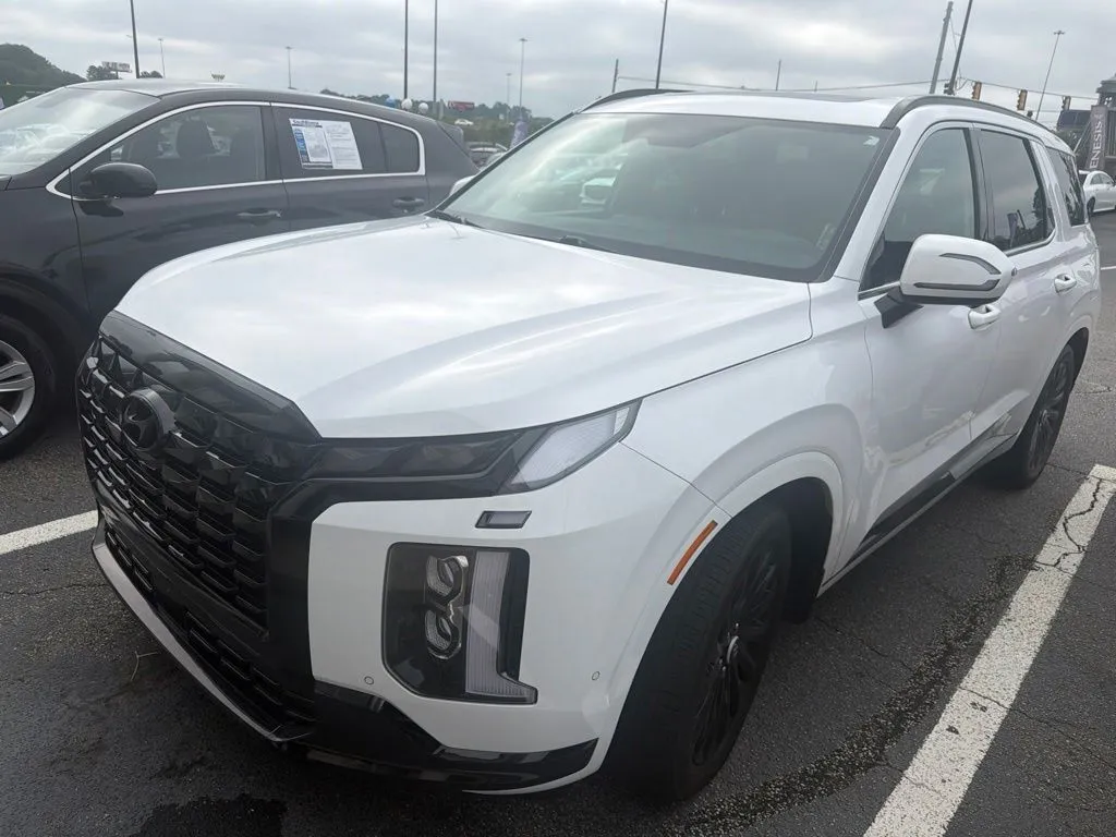 White 2025 Hyundai Palisade Calligraphy Night Edition for sale in Newnan, GA