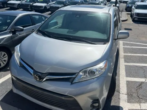 Silver 2020 Toyota Sienna XLE for sale in Newnan, GA