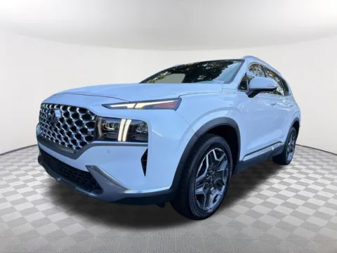White 2023 Hyundai Santa Fe Limited for sale in Newnan, GA
