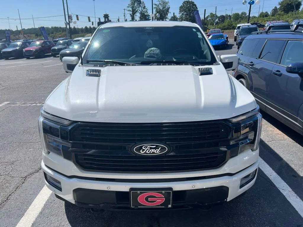 White 2024 Ford F-150 Platinum for sale in Newnan, GA