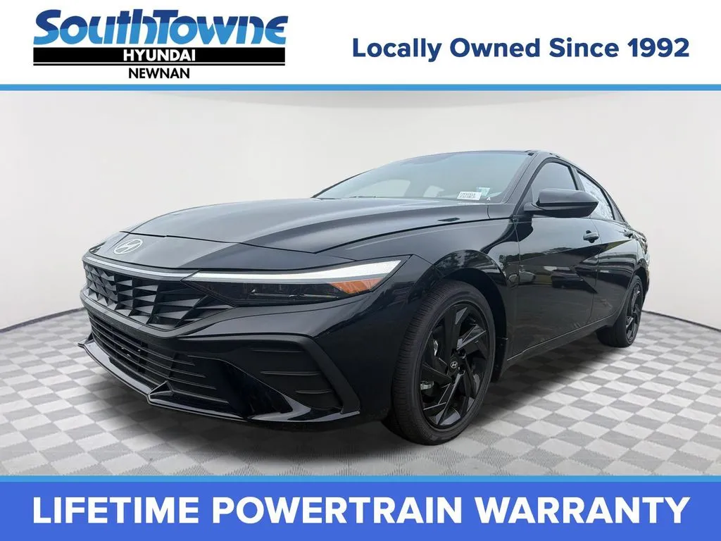 Black 2026 Hyundai Elantra SEL Sport for sale in Newnan, GA