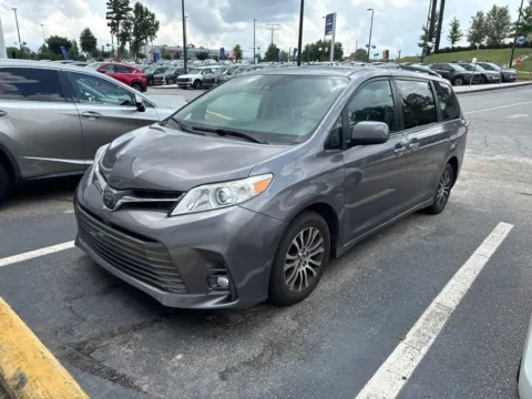 Gray 2020 Toyota Sienna XLE for sale in Newnan, GA