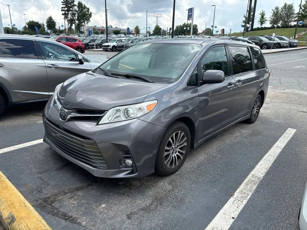 Gray 2020 Toyota Sienna XLE for sale in Newnan, GA