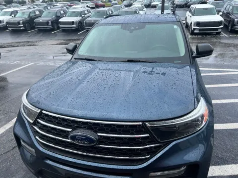Blue 2020 Ford Explorer XLT for sale in Newnan, GA