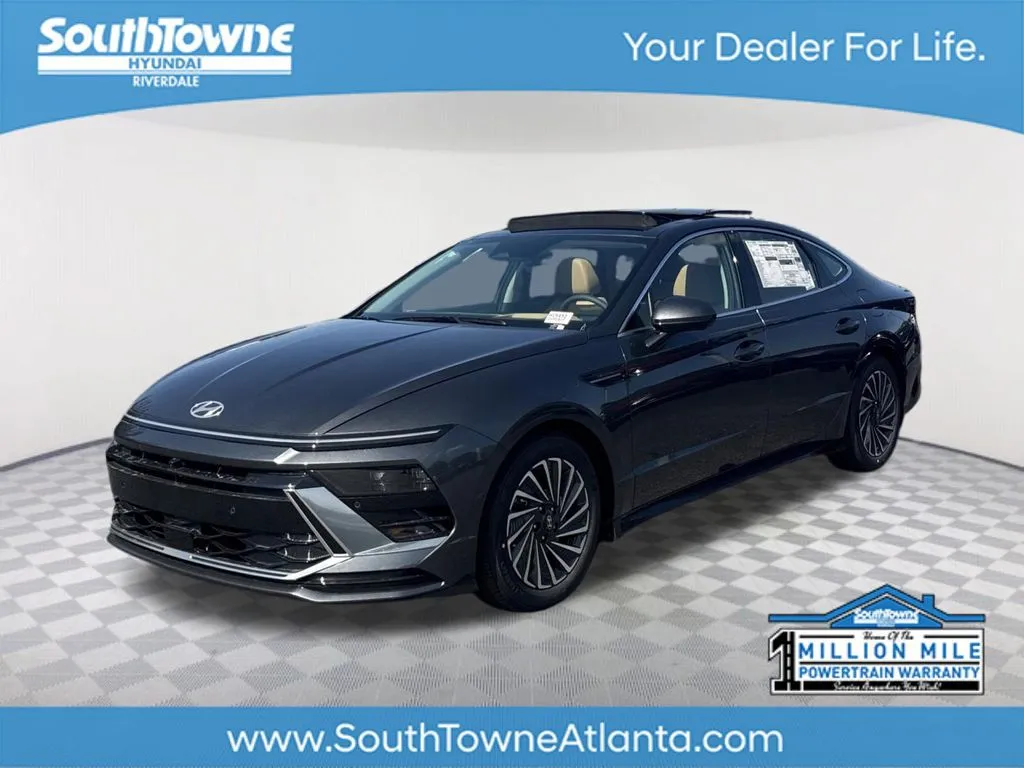 Gray 2026 Hyundai Sonata Hybrid Limited for sale in Newnan, GA