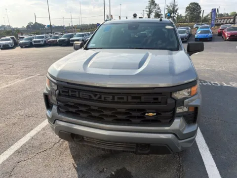 Gray 2024 Chevrolet Silverado 1500 Custom for sale in Newnan, GA