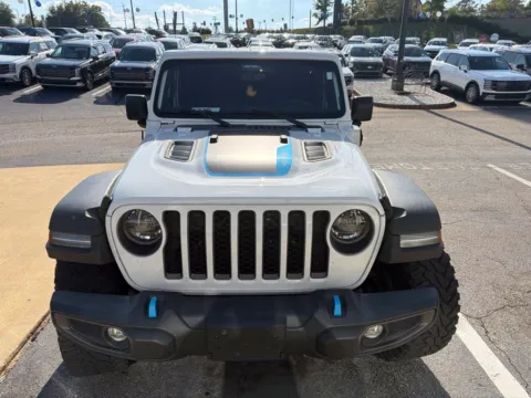White 2022 Jeep Wrangler Unlimited Rubicon 4xe for sale in Newnan, GA