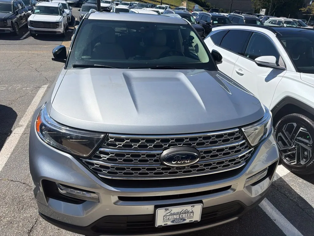 Silver 2022 Ford Explorer Limited for sale in Newnan, GA