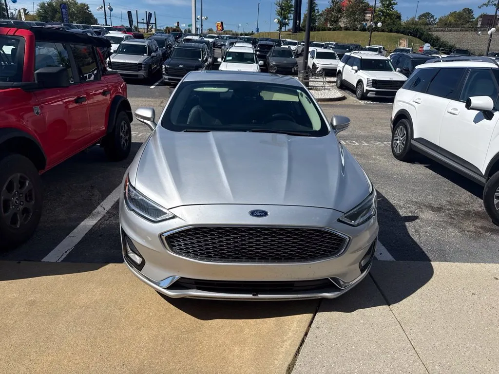 Silver 2019 Ford Fusion Titanium for sale in Newnan, GA