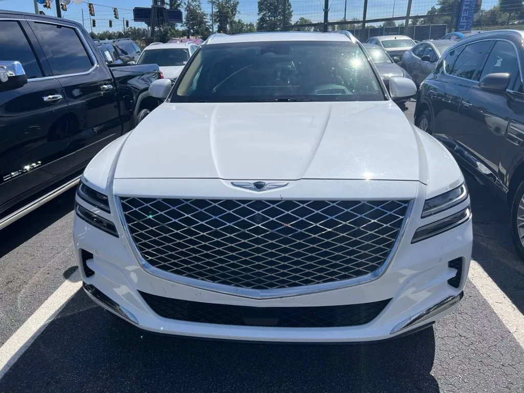 White 2022 Genesis GV80 3.5T Advanced + for sale in Newnan, GA