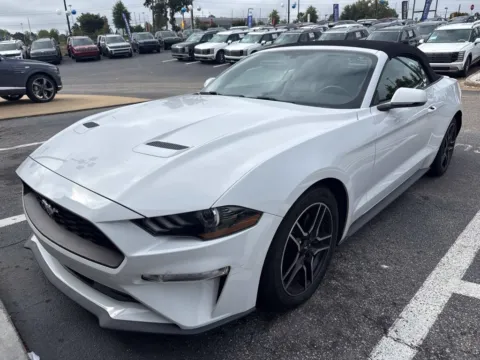 White 2020 Ford Mustang EcoBoost Premium for sale in Newnan, GA