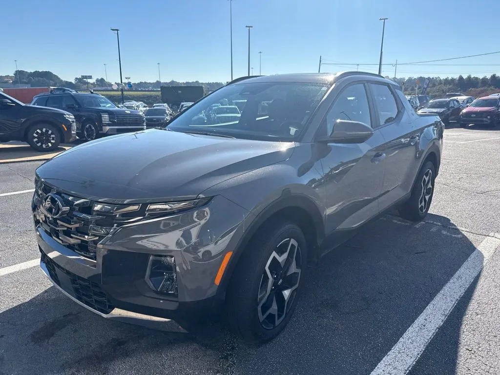 Gray 2024 Hyundai Santa Cruz Limited for sale in Newnan, GA