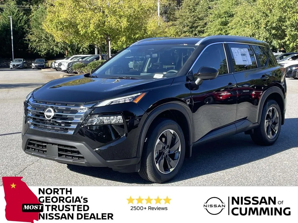 Black 2026 Nissan Rogue SV for sale in Cumming, GA