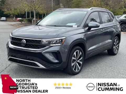 Black 2023 Volkswagen Taos 1.5T SE for sale in Cumming, GA