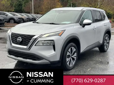 Silver 2022 Nissan Rogue SV for sale in Cumming, GA