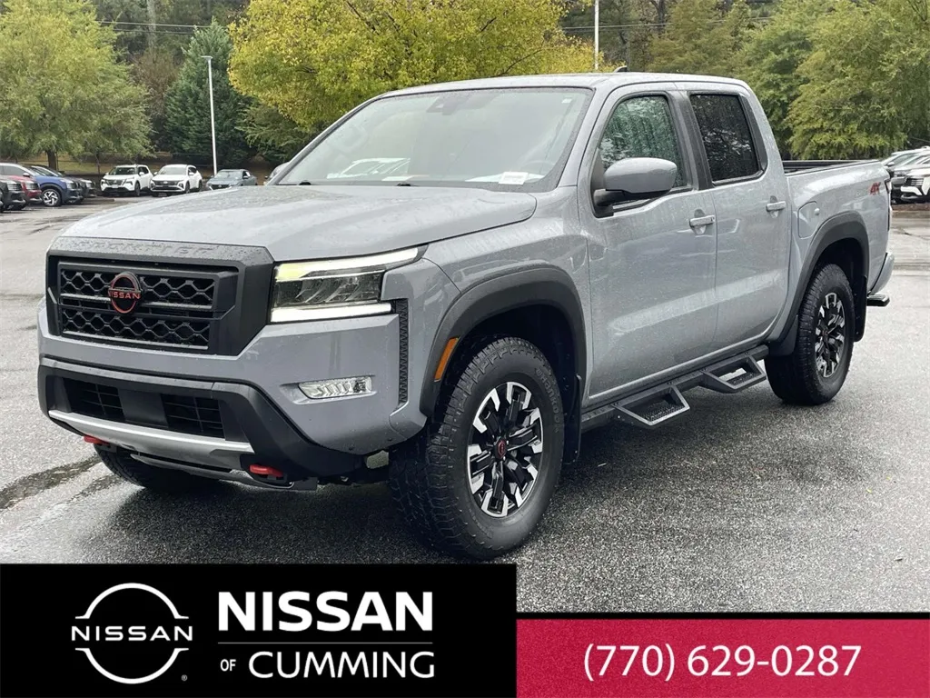 Gray 2022 Nissan Frontier PRO-4X for sale in Cumming, GA
