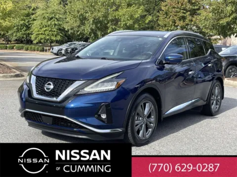 Blue 2020 Nissan Murano Platinum for sale in Cumming, GA