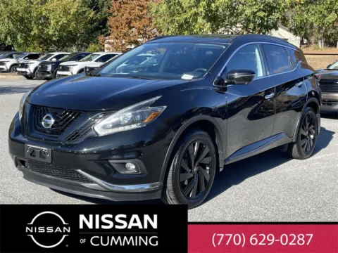 Black 2018 Nissan Murano SL for sale in Cumming, GA