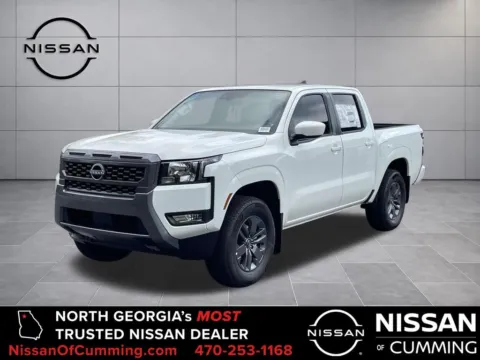 White 2025 Nissan Frontier SV for sale in Cumming, GA