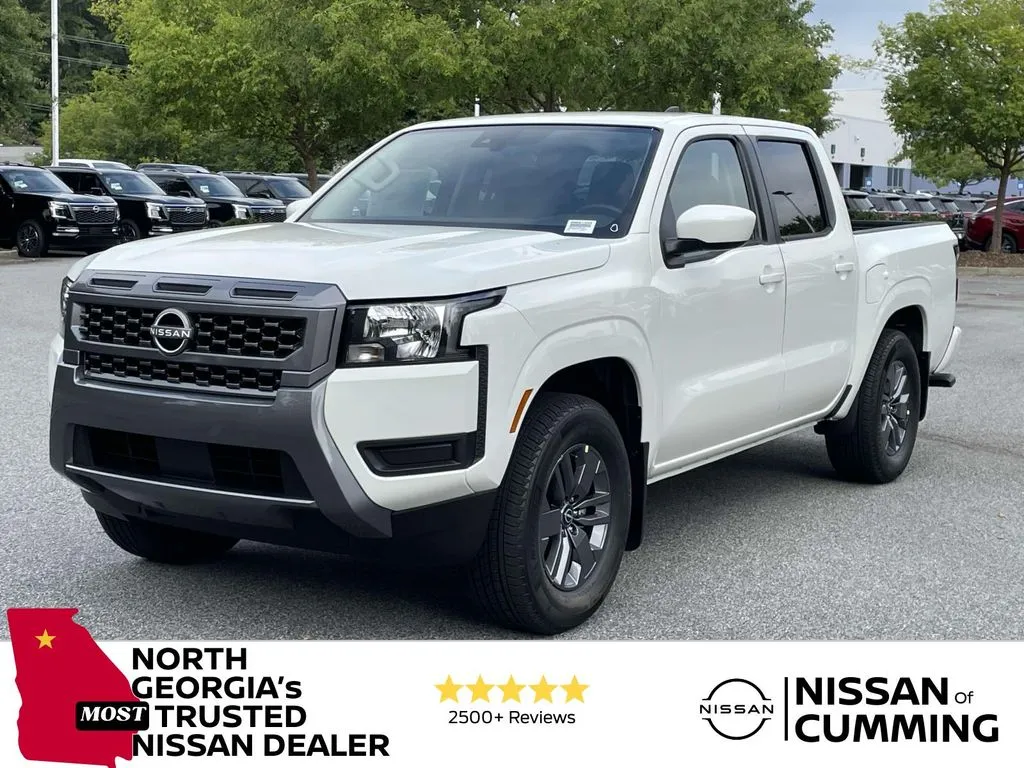 White 2025 Nissan Frontier SV for sale in Cumming, GA