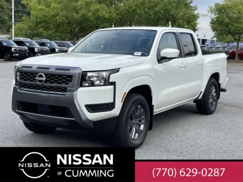 White 2025 Nissan Frontier SV for sale in Cumming, GA