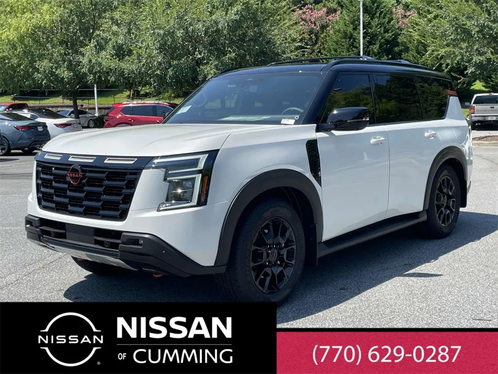 White 2025 Nissan Armada PRO-4X for sale in Cumming, GA